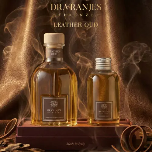 Leather Oud 250 ml и наполнитель 150 ml — подарочные наборы