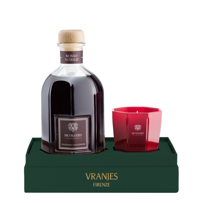 Rosso Nobile — Подарочное издание 250 мл и свеча 80 г